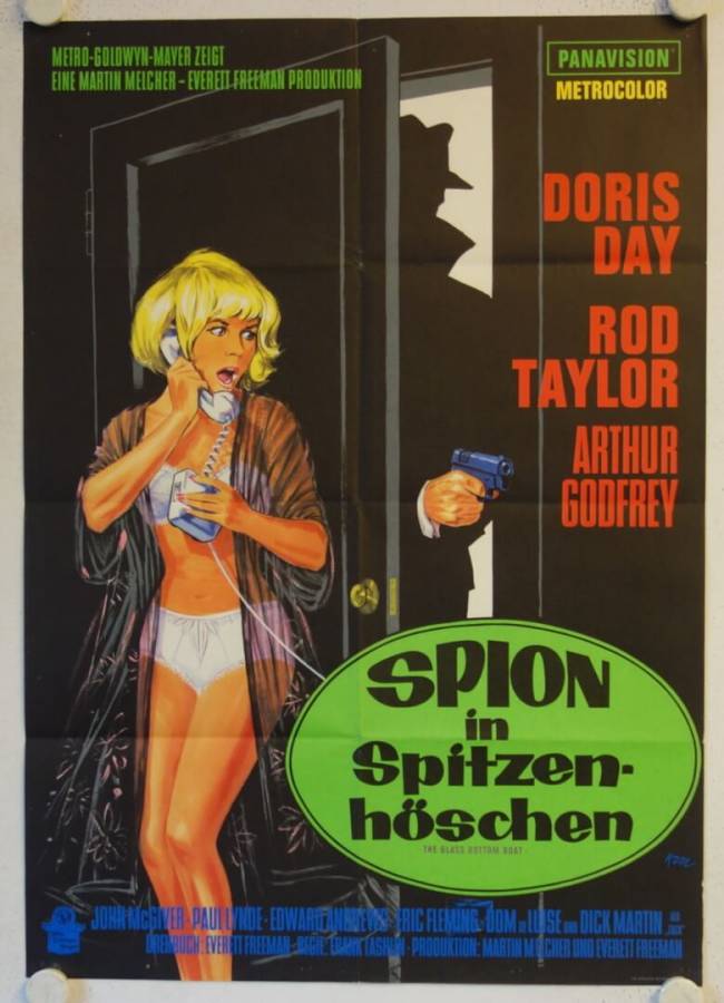 The Spy in Lace Panties original release german movie poster